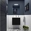Mueble de baño Noja suspendido 2 puertas black satin de Salgar
